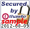 Thawte Trusted Site Seal 61x60